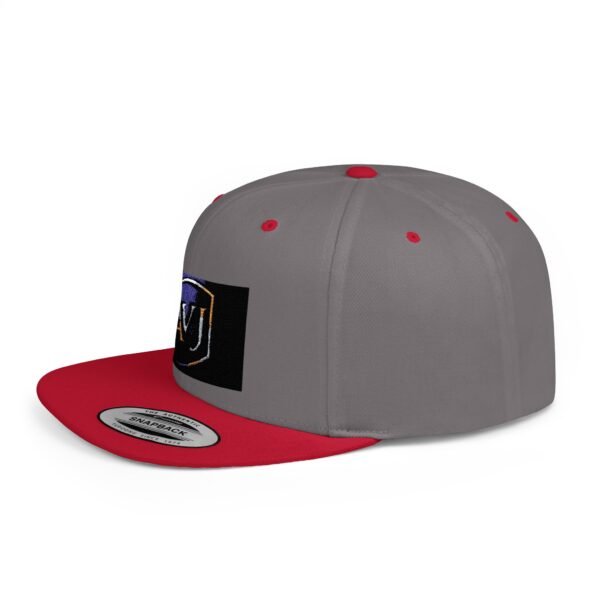 Stylish AVJ Flat Bill Snapback Cap - Trendy Urban Headwear for Everyday Use - Image 18