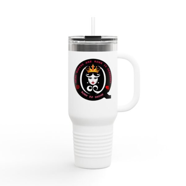 Royal Queen Insulated Travel Mug - 40oz - Perfect for Motivational Gifts and Celebrations