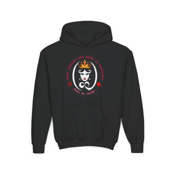 Youth Heavy Blend Hooded Sweatshirt - Image 3