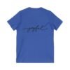 9664113585886583654_2048-6.jpeg Joyful V-Neck T-Shirt – Comfortable Unisex Jersey Tee, Perfect Gift for Birthdays & Anniversaries