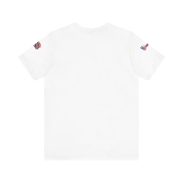 Patriotic Short Sleeve Tee - Land of the Free, Perfect for Independence Day, Veteran's Day, Family Gatherings, Summer Fun, Gifts for [...] - Image 3