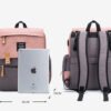 LEQUEEN Multifunctional Diaper Bag – Large Capacity Mummy Backpack for Baby Essentials