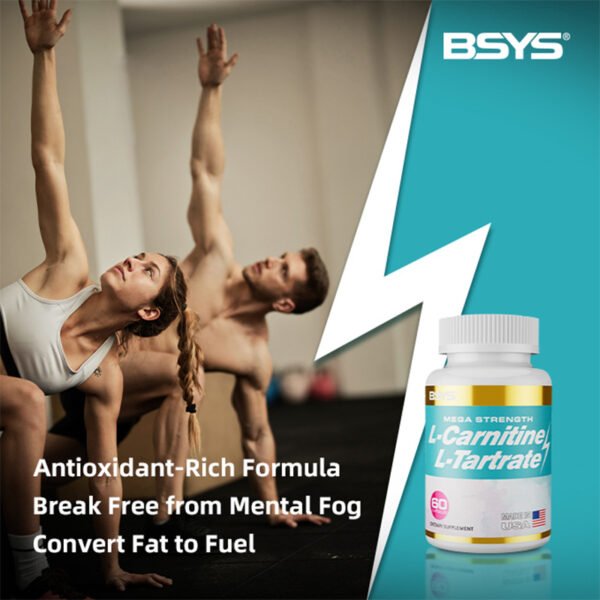 37550b85-d19c-4eb6-a684-1b7453ab8b6d.jpg L-Carnitine L-Tartrate 500mg – Boost Energy, Endurance & Weight Loss – 60 Capsules