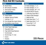 First Aid Only 91247 OSHA-Compliant Kit, 335 Piece, Multicolored - Image 3