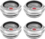 4Pcs Air compressor Oil Sight Glass 1 Inch NPT Liquid G1", Tempered - Image 5
