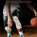 Unisex Elastic Compression Knee Pad for Sports – Single Piece - Image 2