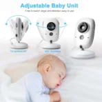 3.5″ Video Baby Monitor with Night Vision & Two-Way Audio - Image 5