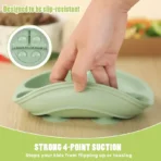 Silicone Baby Suction Dining Plate BPA-Free - Image 4