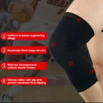 Unisex Elastic Compression Knee Pad for Sports – Single Piece - Image 3