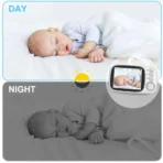 3.5″ Video Baby Monitor with Night Vision & Two-Way Audio - Image 2