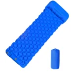 Outdoor Camping Inflatable Mattress Sleeping Pad With Pillows - Image 10